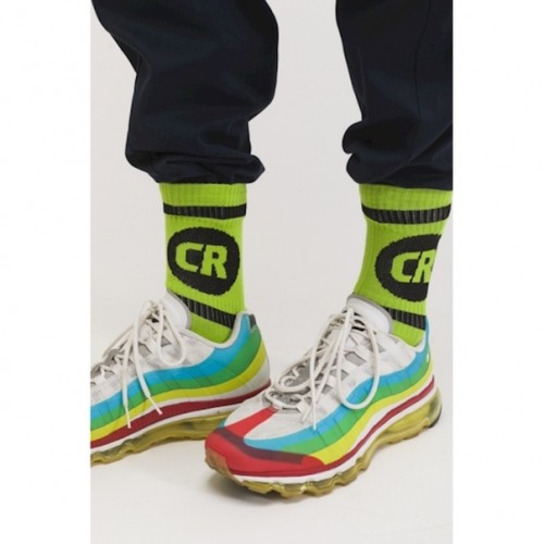 CODERED - Носки CR Sphere & Line Socks Зеленый/Зелено-черное лого