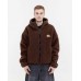 Куртка ANTEATER Comfy-Sherpa-Brown с муравьедом