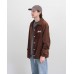 Куртка ANTEATER Coachjkt-Vlvt-Chocolate